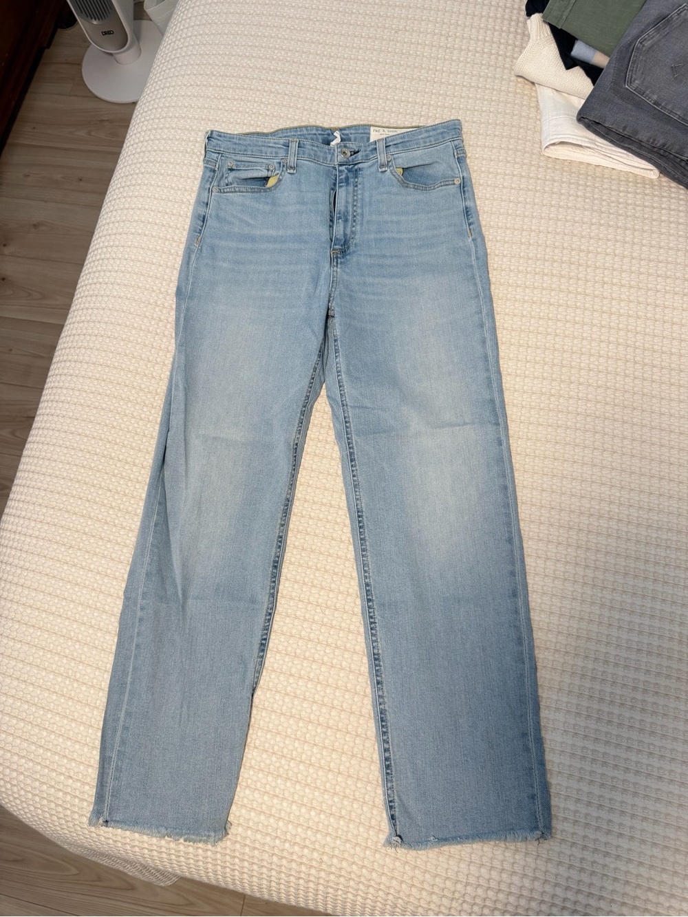 Rag & Bone Jeans Women's - Light Blue Nina High Rise Ankle - Picture 2 of 7